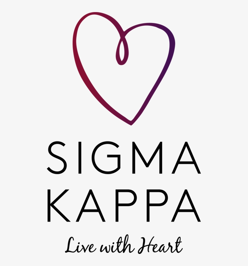 The Purpose Of The Atlanta Alumnae Chapter Is To Connect - Sigma Kappa Live With Heart, transparent png #353450
