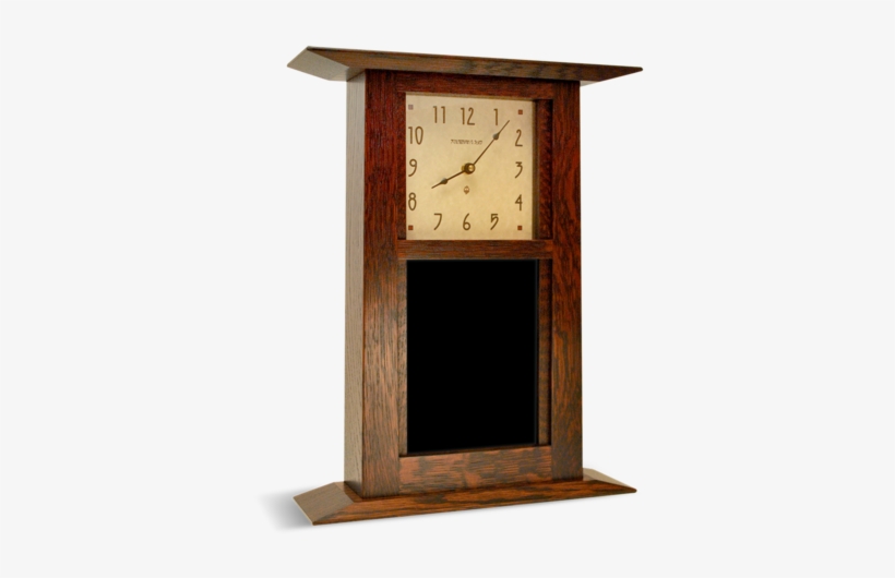 Arts And Crafts Clock - Schlabaugh & Sons Woodworking, transparent png #353547