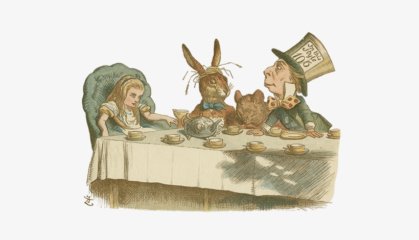 Alice's Adventures In Wonderland - Alice's Adventure In Wonderland And Through The Looking, transparent png #353604