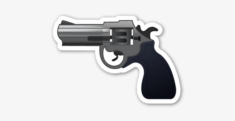 Pistol - Emojistickers - Com - Emojis De Whatsapp Pistola, transparent png #353749
