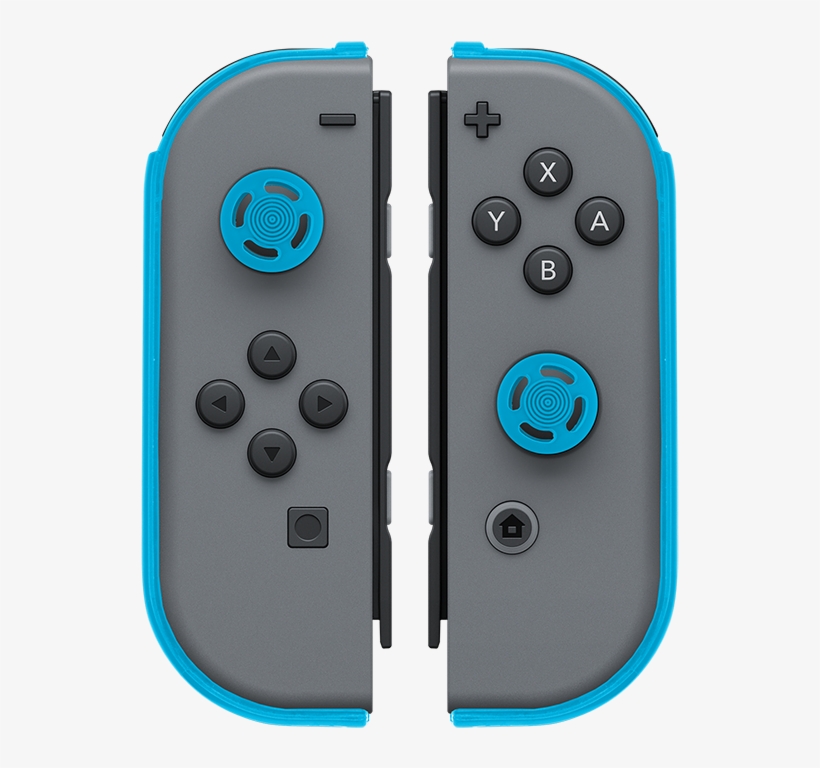 Joy Con Armor Guards 2 Pack Blue - Nintendo Switch Yellow Joy Con, transparent png #353786