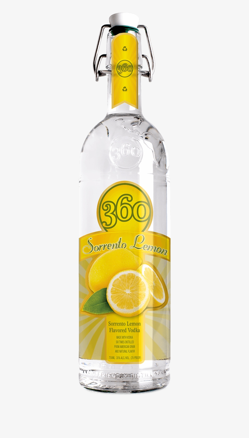 The Italian Sorrento Lemon Dates Back To Roman Times - 360 Lime Vodka, transparent png #353790