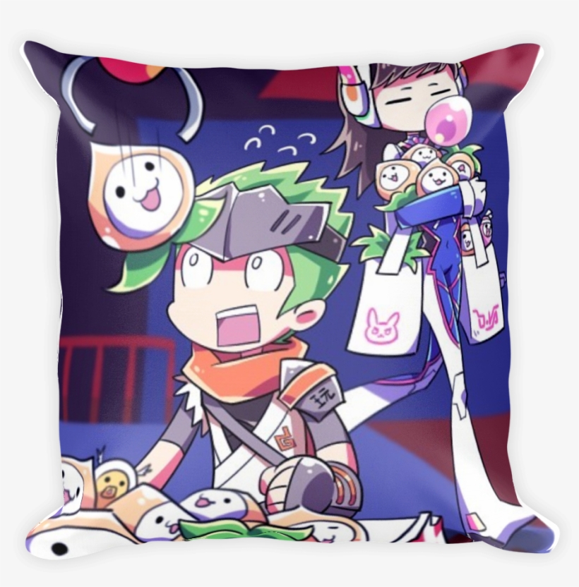 Va And Genji At The Arcade - Cushion, transparent png #353974
