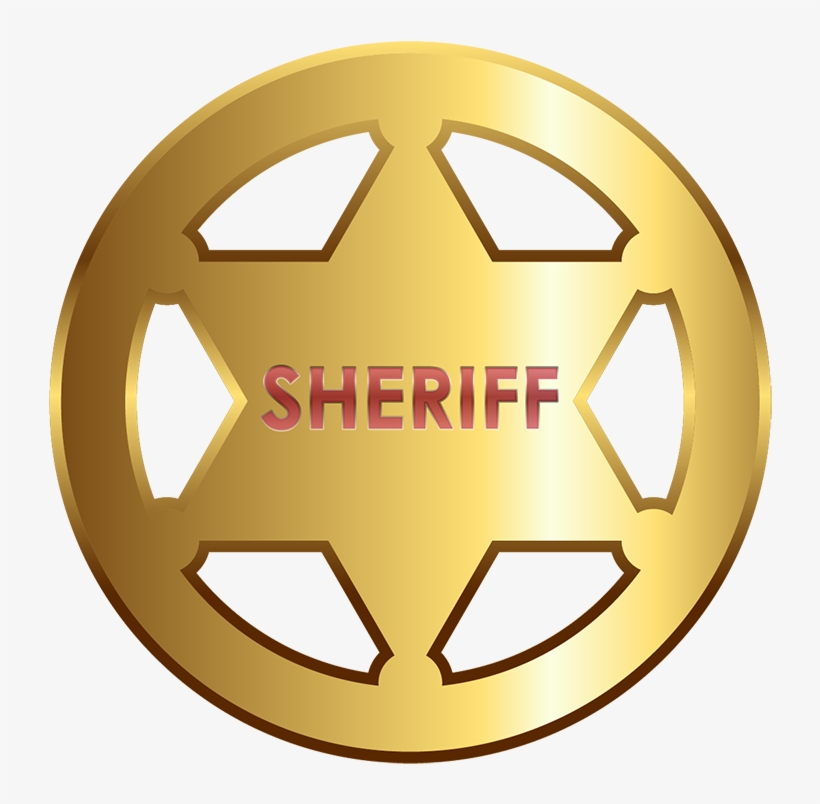 Star / Sheriff Badges - Sheriffs Badge Transparent Background, transparent png #354001