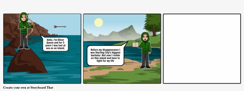 Green Arrow - Cartoon, transparent png #354087