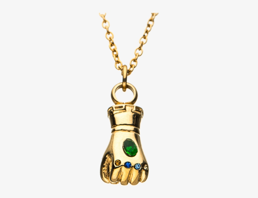 Infinity War - Infinity Gauntlet Necklace, transparent png #354260