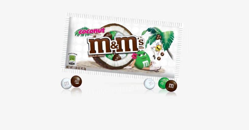 Product Coconut - M&m's Coconut, transparent png #354324