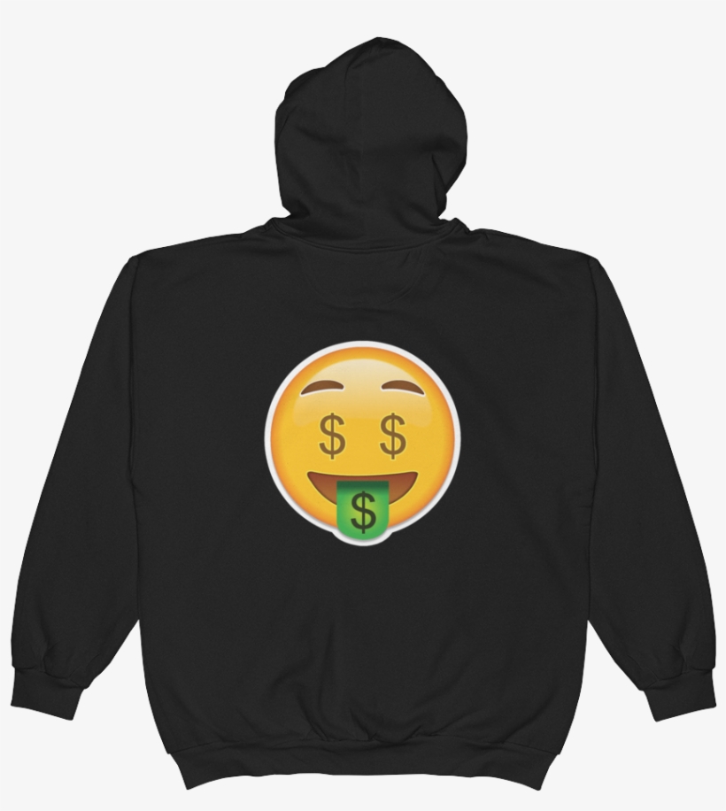 Emoji Zip Hoodie - Queen Of The Red Spades, transparent png #354688