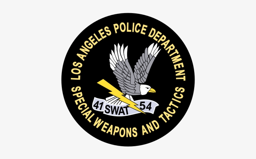 Seal Of Los Angeles Police Department Special Weapons - Lapd Swat Logo Vector, transparent png #355413