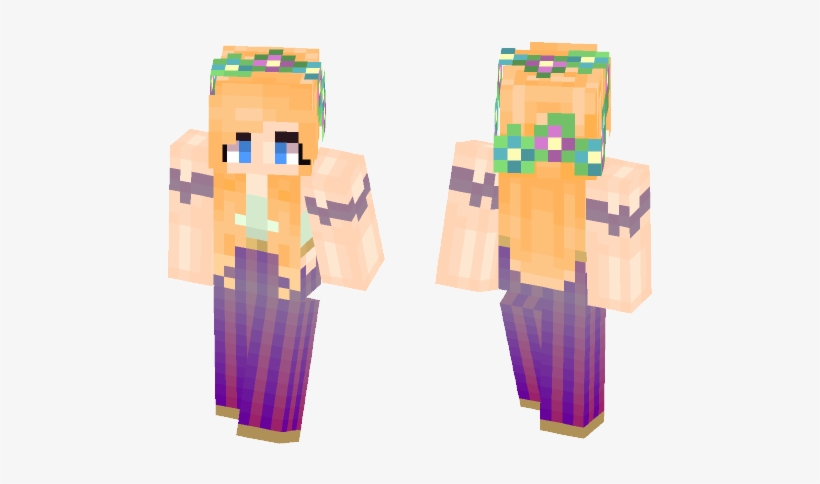 Flower Crown Minecraft Skins - Wood, transparent png #355462