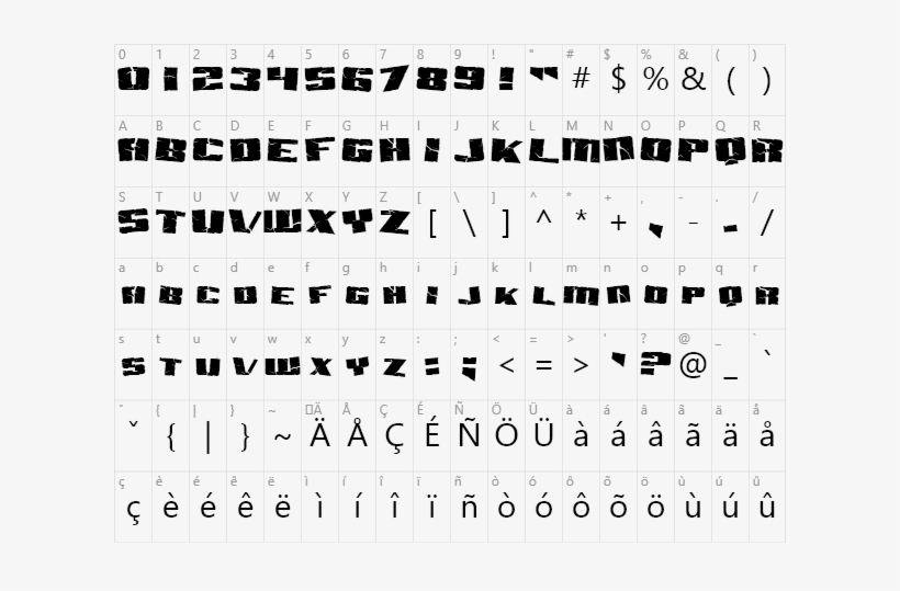 Grunge Aftershock Debris Example Aftershock Debris - Number, transparent png #355552