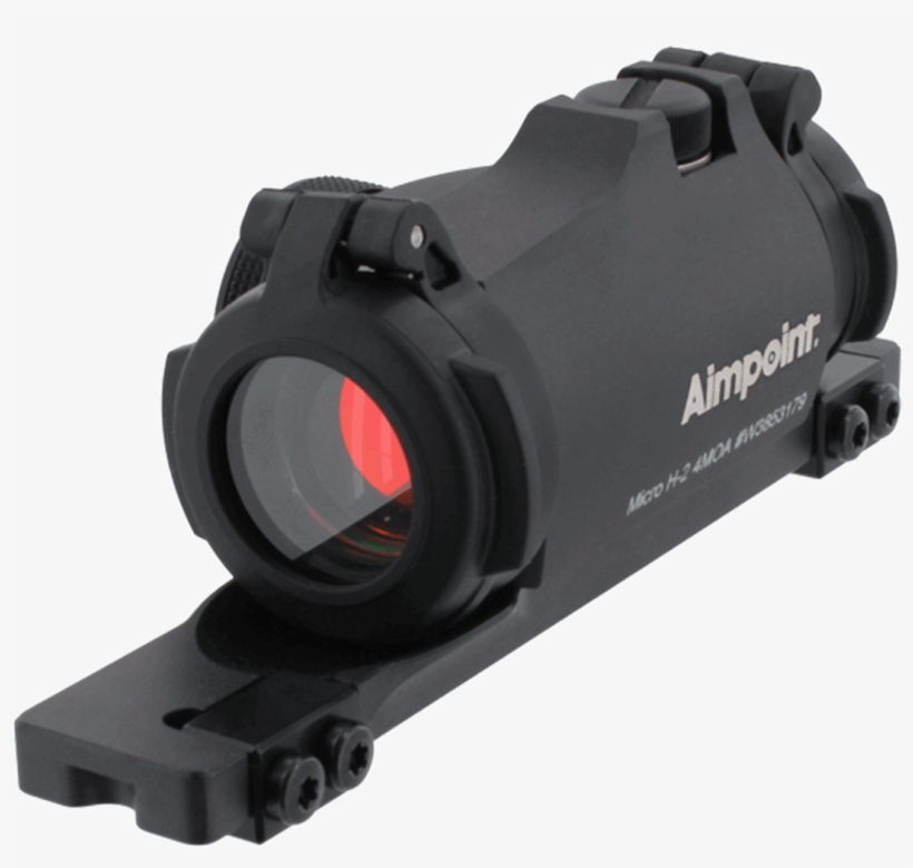Aimpoint® Micro H 2 With Mount For Semi Automatic Shotguns - Aimpoint Micro H2 4moa, transparent png #355591