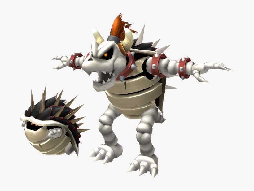 Download Zip Archive - Giga Dry Bowser Project M, transparent png #355769
