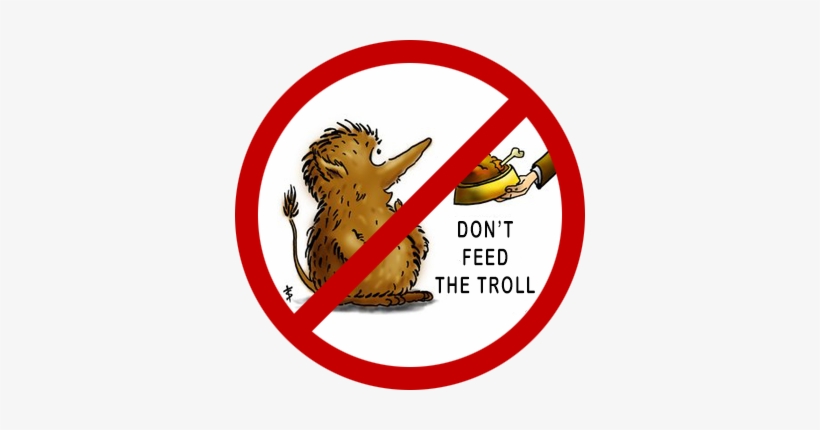 Do Not Feed The Troll Victim Of An Internet Troll Abuse - Don T Feed The Troll, transparent png #355770