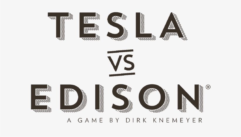 Tve Logo V1 - Artana Games Aax1001 Tesla Vs Edison - War, transparent png #355900