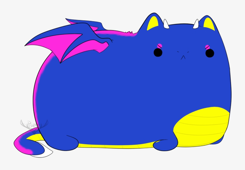 [c] Pusheen Pop The Furry Dragon - Fur, transparent png #356048
