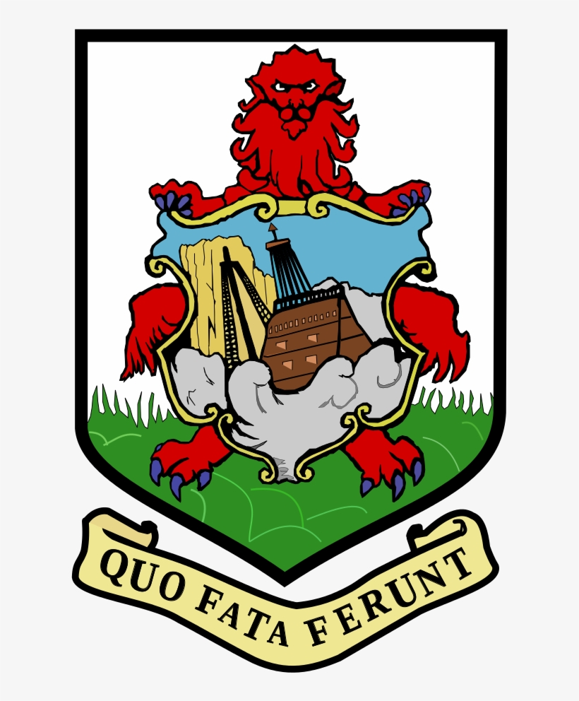 Bermuda's Coat Of Arms - Bermuda Coat Of Arms, transparent png #356393