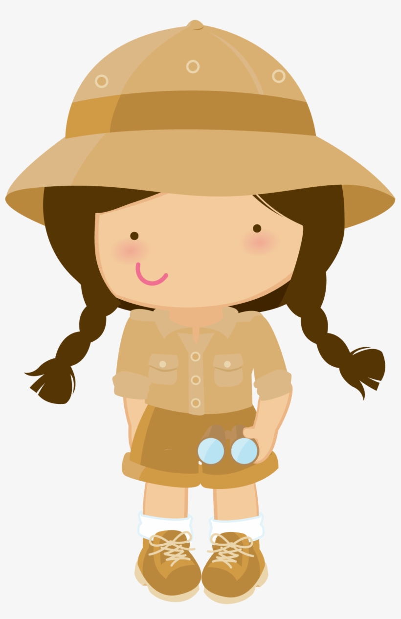 28 Collection Of Safari Hat Clipart Png - Safari Girl Clipart, transparent png #356540