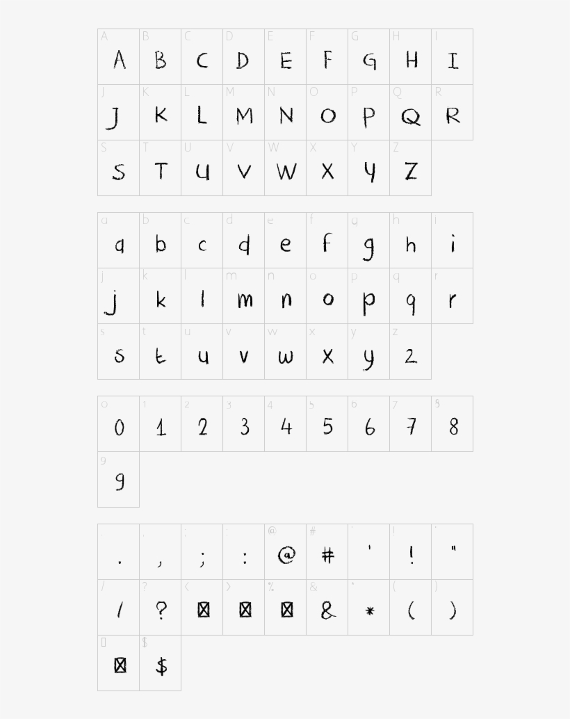 Crayons Vector Crayon Scribble Font Free Transparent PNG Download