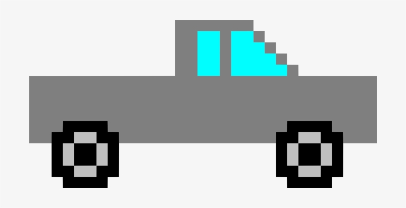 Pixel Art Pixel Cars Drawing - Pixel Art Truck, transparent png #356663