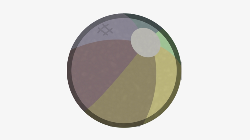 Zombie Beach Ball - Thumbnail, transparent png #356680