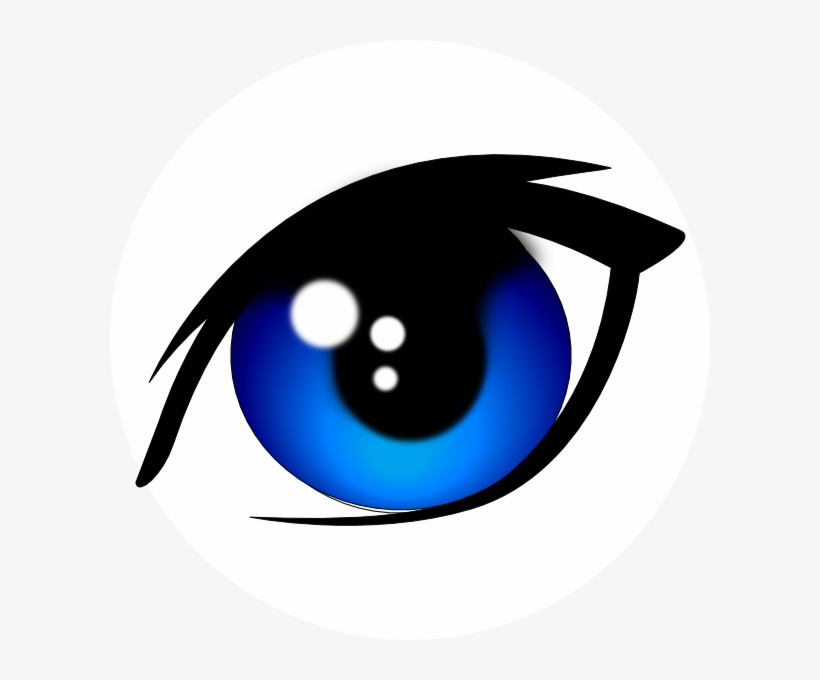 Eyeball Clipart Bird Eye - Blue Eyes Vector Png, transparent png #356683