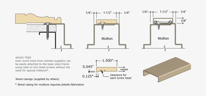 Wood Casing Attachment Graphics Lmage - Jamb, transparent png #356702