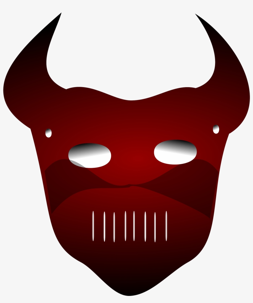 Small - Devil Mask Clipart, transparent png #356745