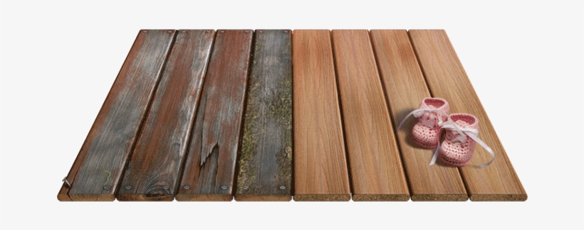 Wood Vs Fiberon Safe - Composite Vs Timber Decking, transparent png #356933