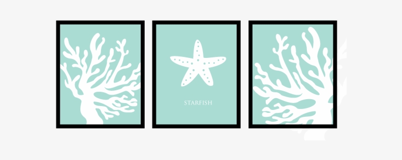 Beach Wall Art Printable - Marine Invertebrates, transparent png #357286