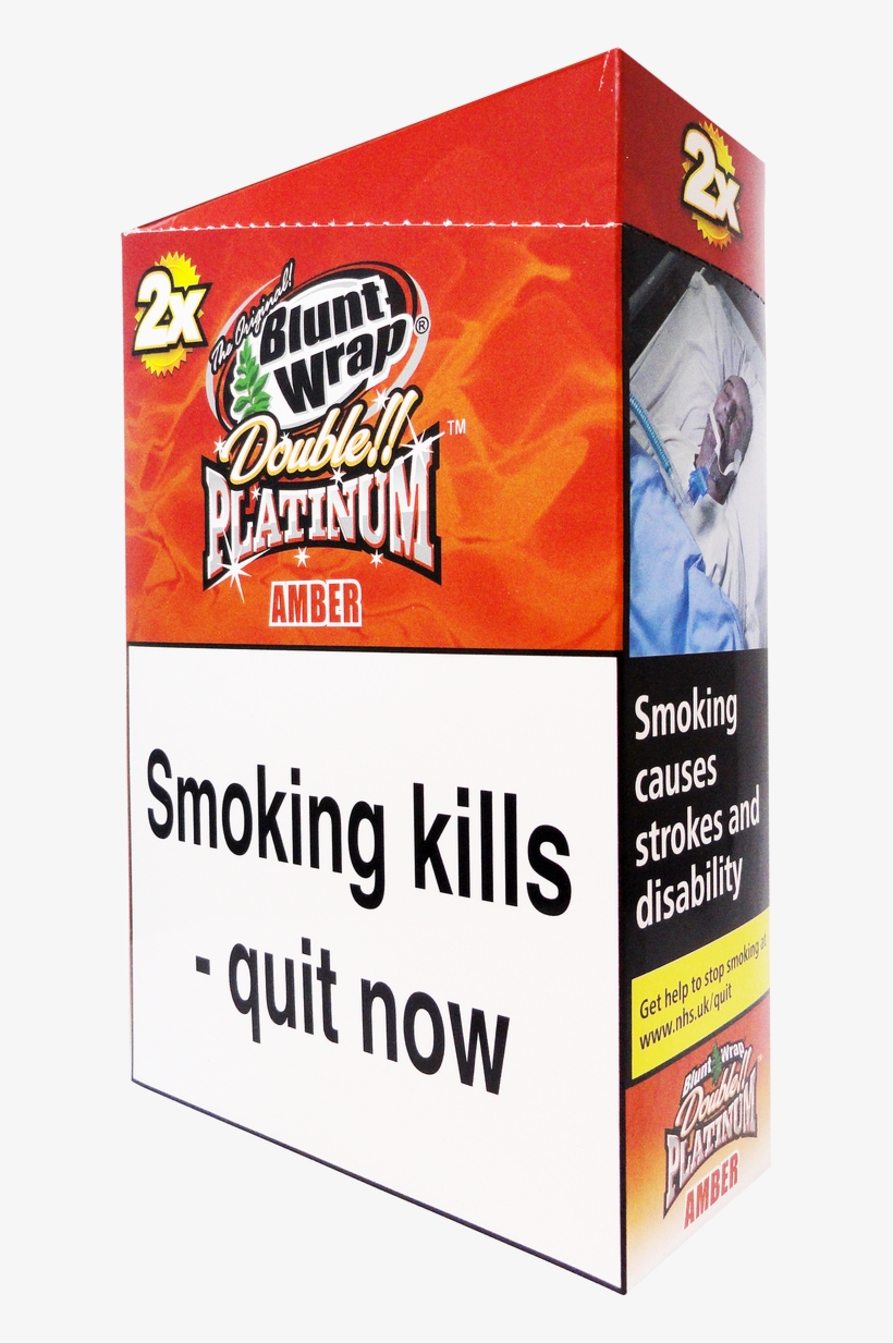 Blunt Wrap Double Platinum Amber - Double Platinum Blunt Wrap Amber, transparent png #357391