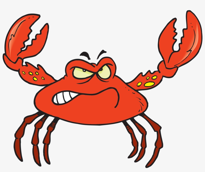 Crab - Cartoon Crab, transparent png #357406