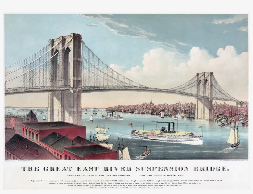 This Free Icons Png Design Of Currier And Ives Brooklyn, transparent png #357569