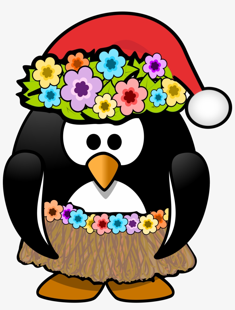 This Free Icons Png Design Of Christmas In July Penguin, transparent png #357635