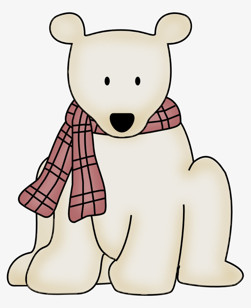 Polar Bear Clipart January Pencil And In Color Polar - Clipart Polar Bear Png, transparent png #357731