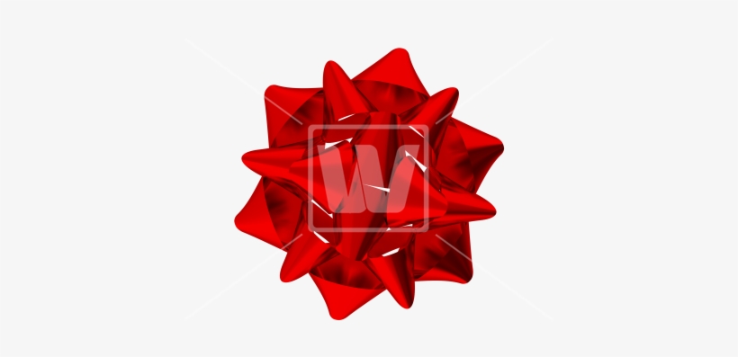 Red Gift Bow Png - Origami, transparent png #357919