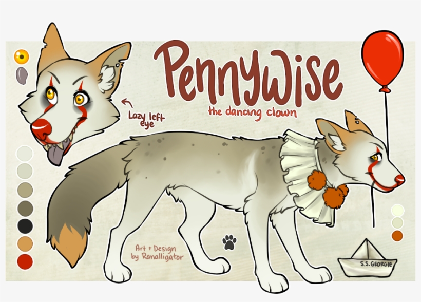 Pennywise - Fox - Pennywise As An Animal, transparent png #358450