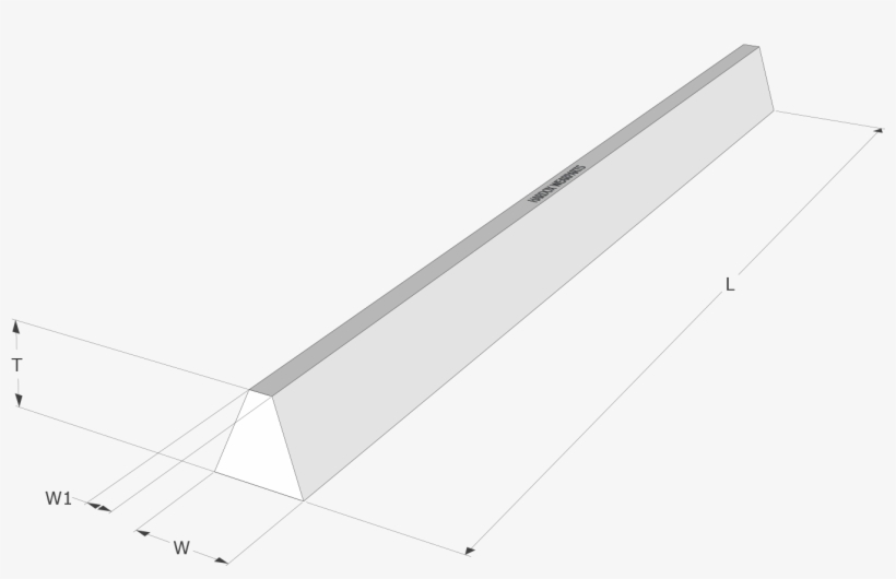Wear Bars And Strips Symmetric Positive Wear Bar - Trommelscanner, transparent png #358453