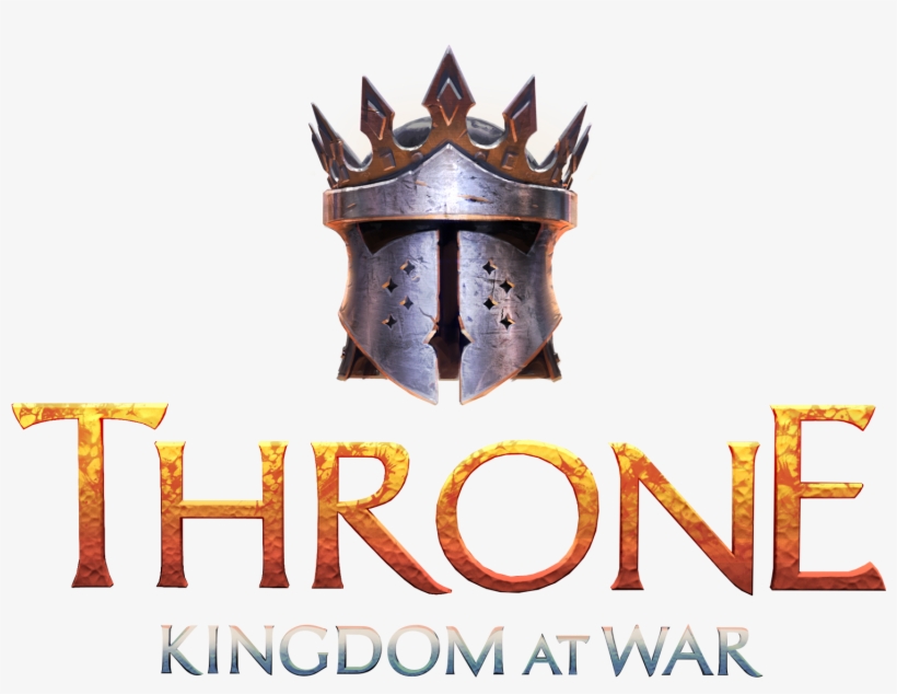 Kingdom At War Game Logo - Throne Kingdom At War Лого, transparent png #358621
