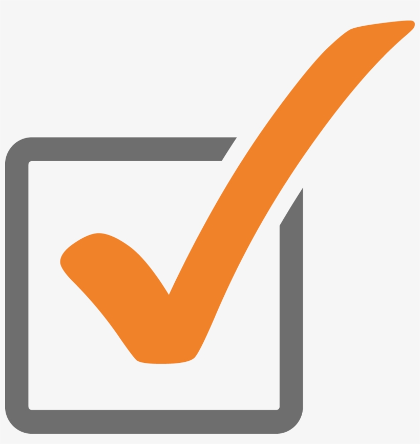 Clip Art Library Download Checkmark Clipart Advantage - Orange Check Mark Icon, transparent png #358740