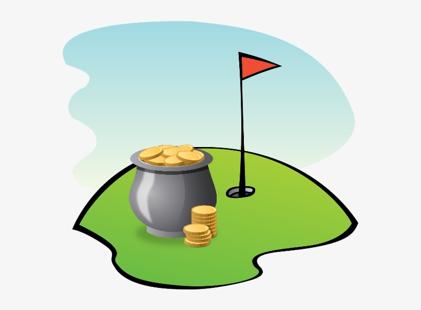 530 In Pot O Gold - Happy Birthday Golf Dad, transparent png #358821