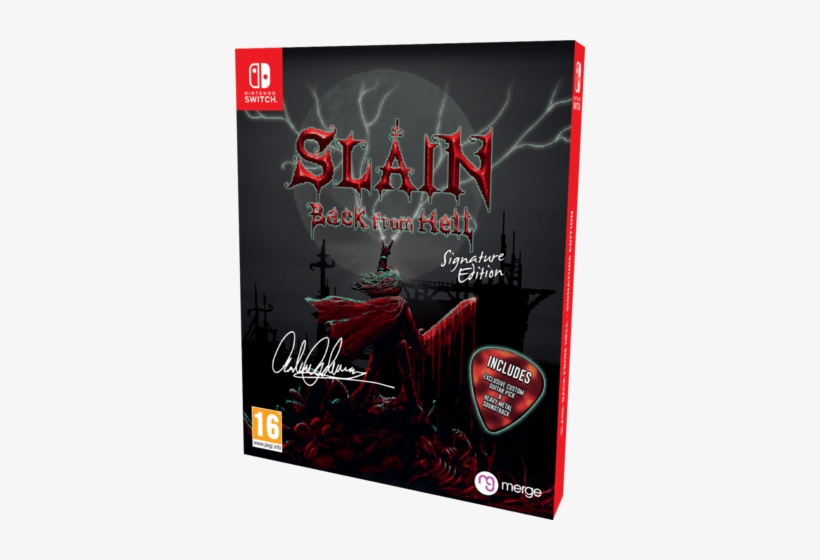 Slain Back From Hell Signature Edition Games Limitedgamenews - Nintendo Switch, transparent png #358910