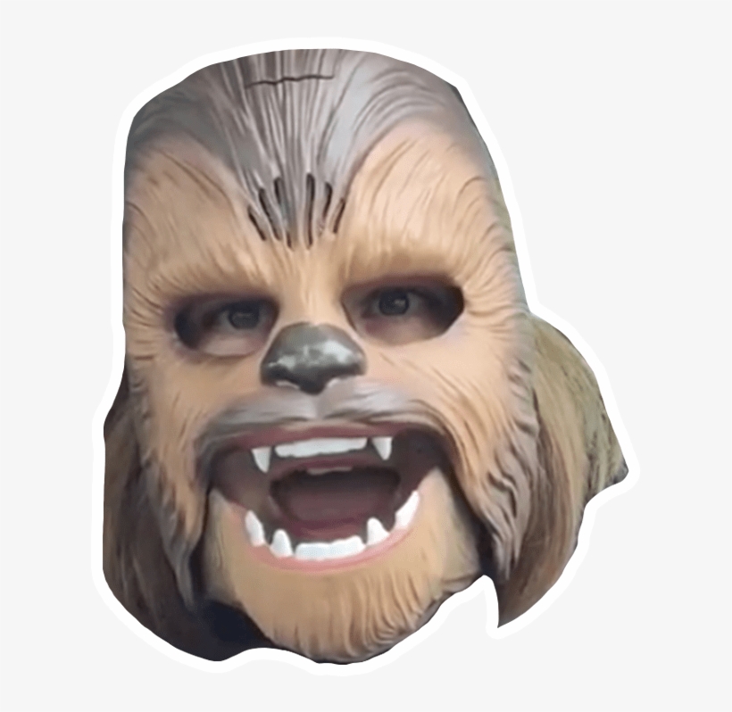 Chewbacca Mask Candace Payne - Peanut Butter Baby 2017, transparent png #358912