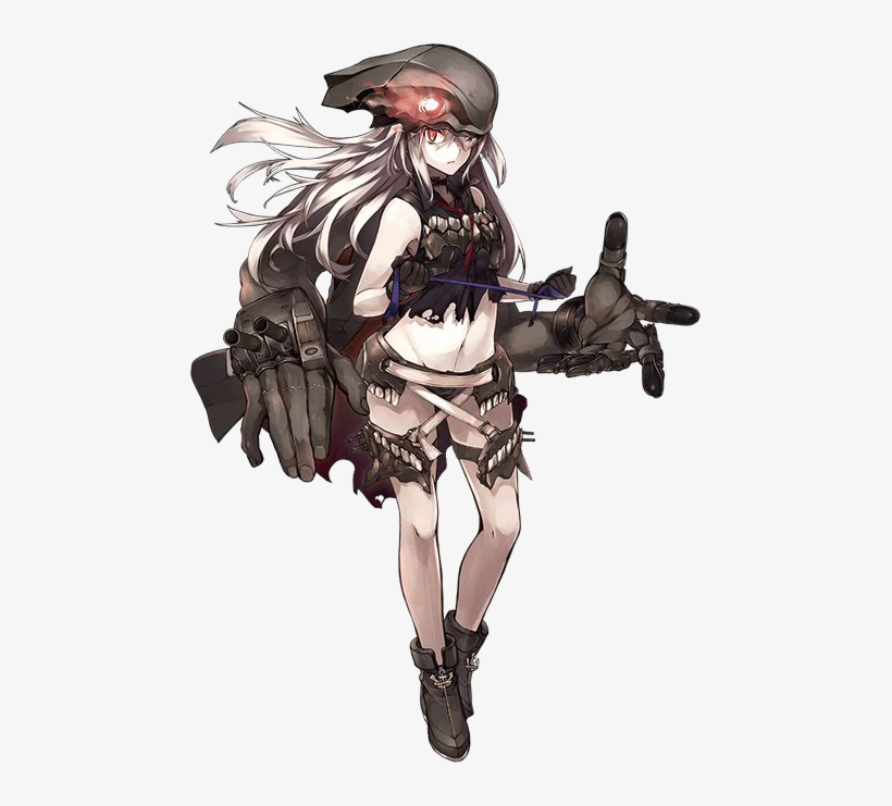 Destoyer Water Demon - Kancolle Abyssal Destroyer, transparent png #359276