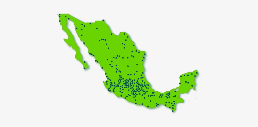Walmart Pick-up Locations In Mexico - Mapa Electoral Mexico 2006, transparent png #359525