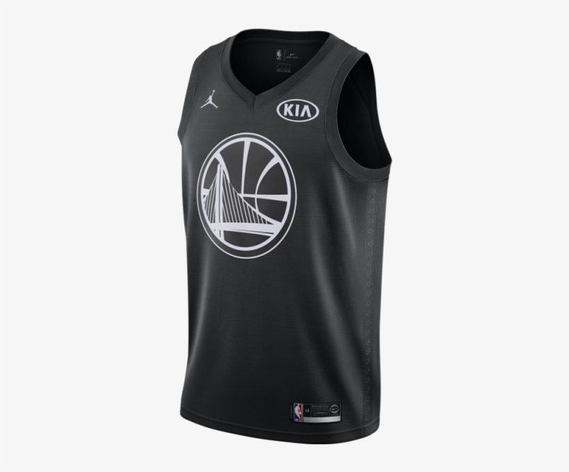 Jordan Nba Connected Jersey Stephen Curry All-star - All Star Basketball Jersey 2018, transparent png #359563