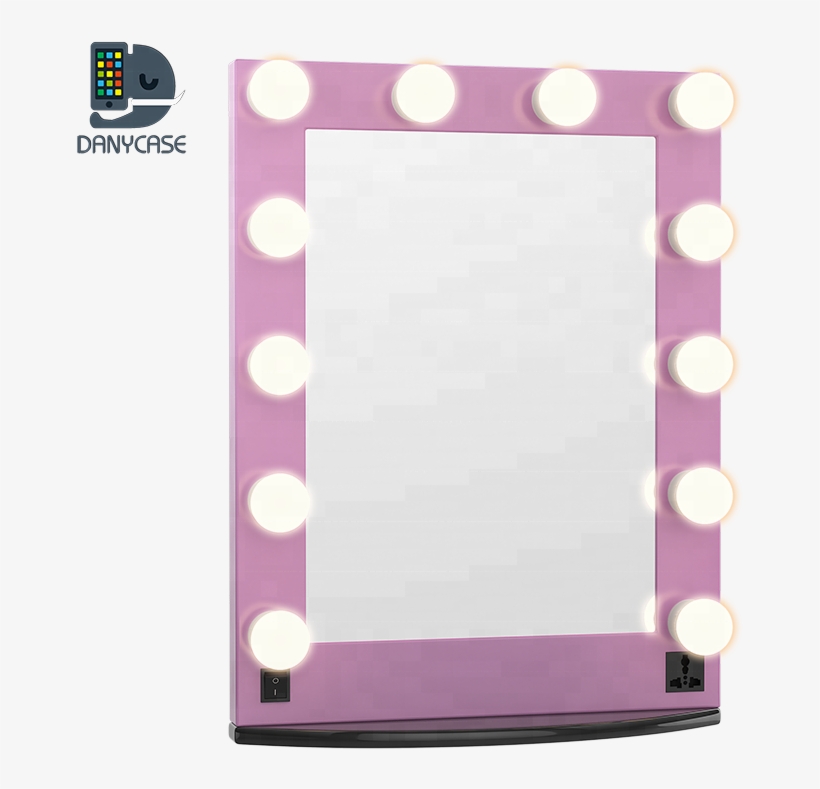 2018 Newest Popular 12 Bright Light Bulbs Hollywood - Circle, transparent png #359680