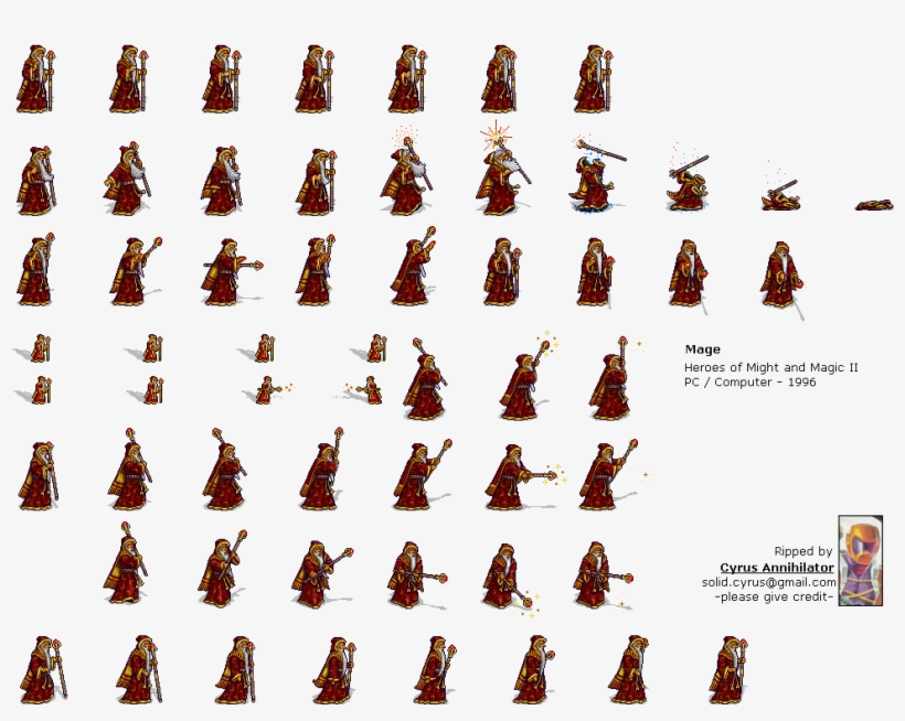 Click For Full Sized Image Mage - Carmine, transparent png #3500202