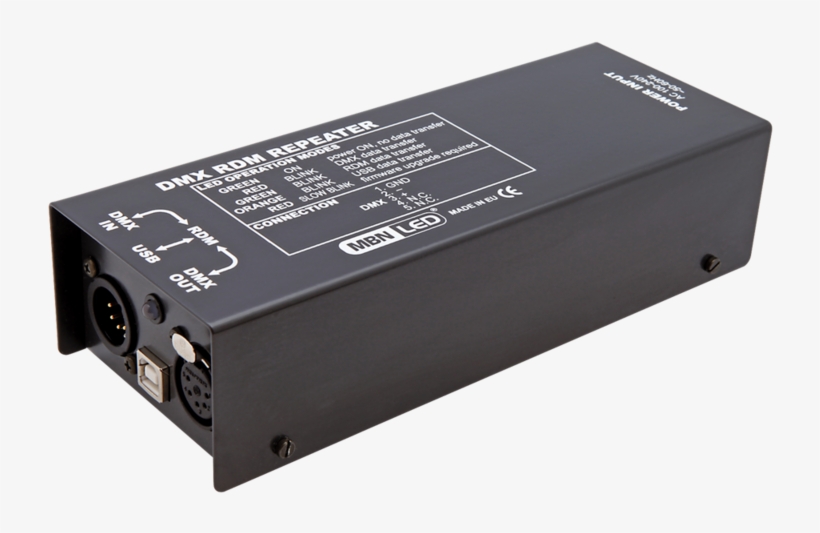 The Mbnled Dmx Rdm Repeater Is A Dmx 512-a / Rdm Compatible - Rdm Dmx Repeater, transparent png #3501032