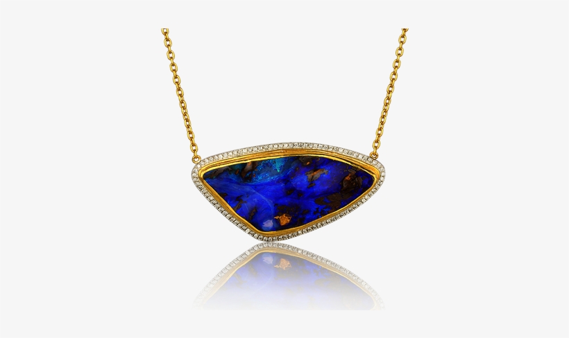 Opal History - گردنبند طرح قلب دو قلو, transparent png #3501746